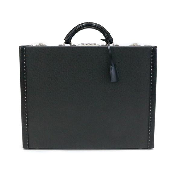 Louis Vuitton Bag Black Business President Taiga - Picture 1 of 16